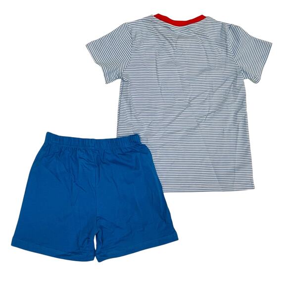 NWT Itsy Bitsy Size 5 American Flag Shirt Set - Picture 3 of 3